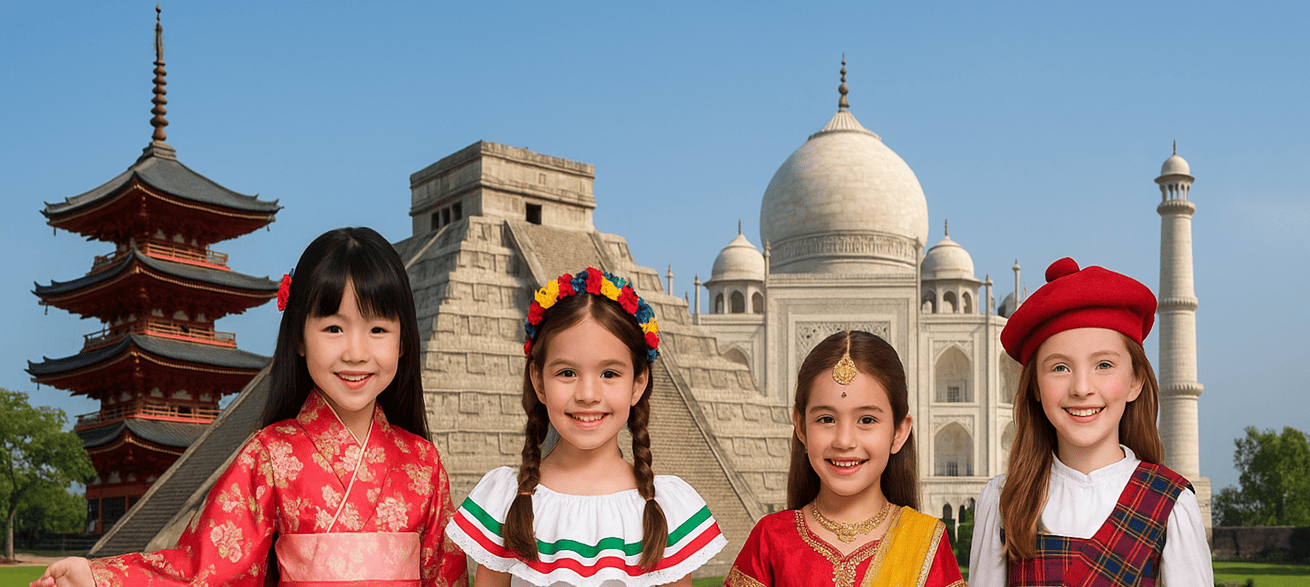 Disfraces de Países del Mundo para Niñas: Aprende y Diviértete con Estilo