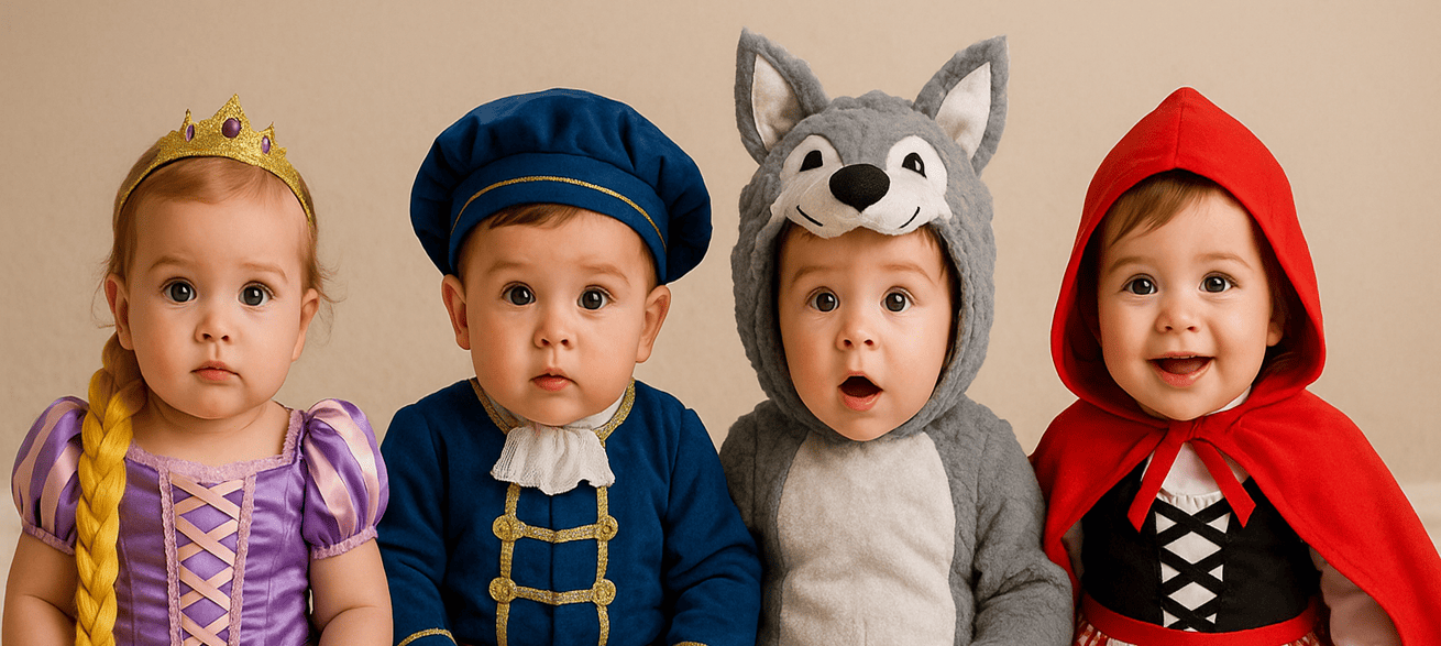 Disfraces de Cuentos para Bebés - ¡Haz que tu bebé se convierta en el protagonista!