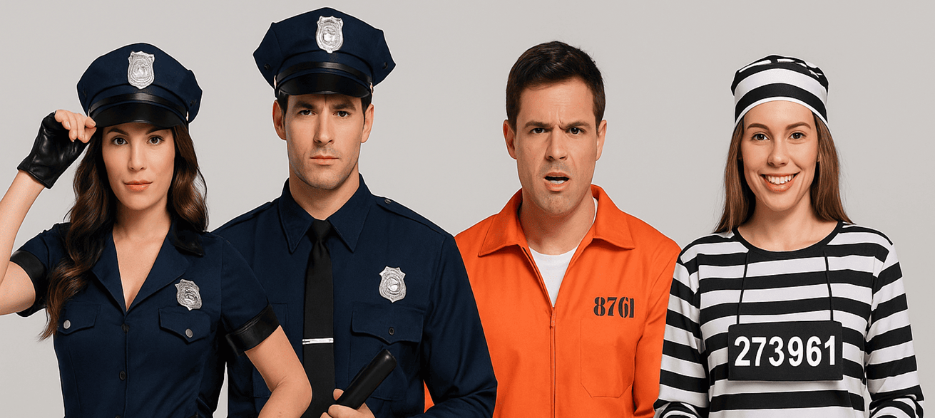 Disfraces de Policías y Presos: ¡Captura la Diversión con Autoridad!