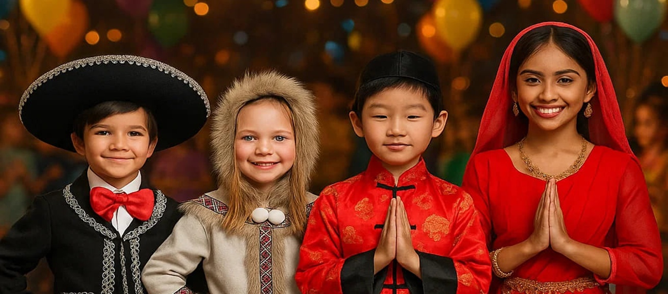 Disfraces de Países del Mundo: Viaja sin salir de casa