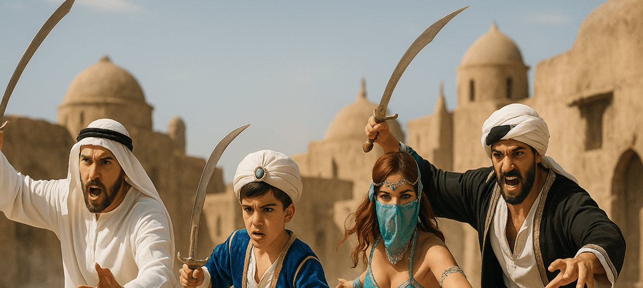 Disfraces de Árabes: Una Aventura del Desierto en Tu Próxima Fiesta de disfraces