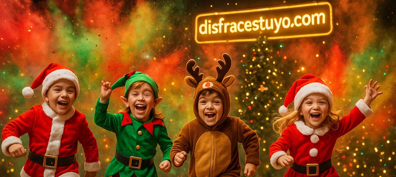 Disfraces Navideños para Niños y Niñas: Guía Completa para Comprar Disfraces Online