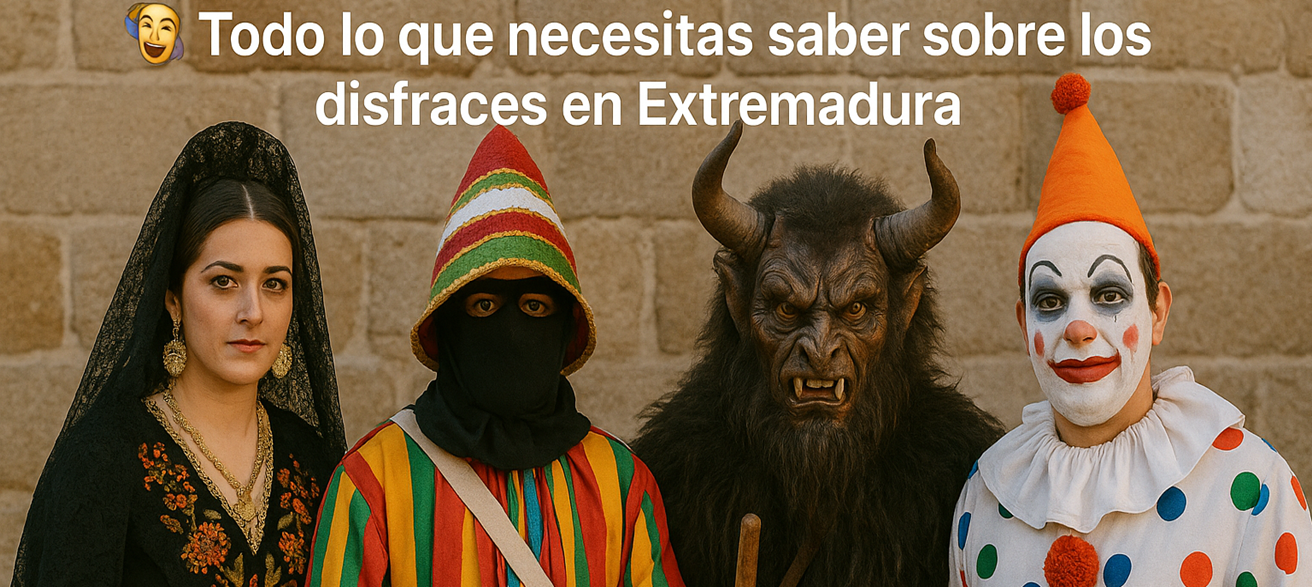 🎭 Todo lo que necesitas saber sobre los disfraces en Extremadura