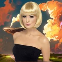 Pelucas Cortas para Disfraces