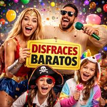 Disfraces baratos para todas las fiestas