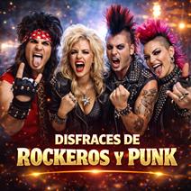 Disfraces de Rockeros y Punk