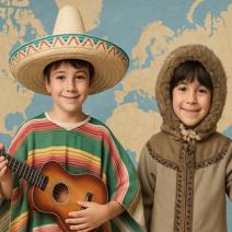 Disfraces Paises del Mundo Niños