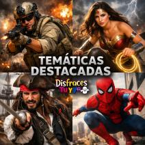 Temáticas Destacadas de Disfraces