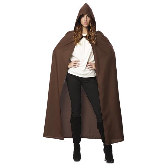 Capa Medieval Marrón adulto unisex