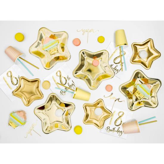 20 servilletas blancas "18th Birthday" de papel (33x33 cm) - Milestone birthday