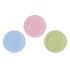 6 platos multicolor de papel (18 cm) - Pastelove