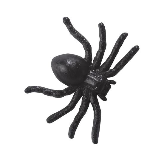 60 arañas negras Halloween
