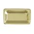 8 bandejas rectangulares doradas - Solid Colour Tableware