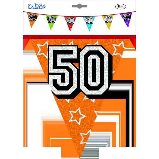 Banderines con número 50