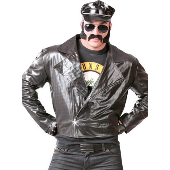 Cazadora de motero rockero