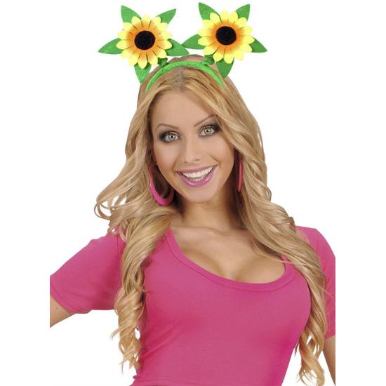 Diadema con girasoles ^