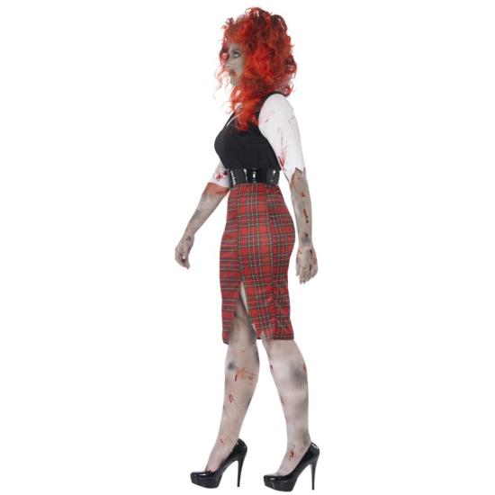 Disfraz de colegiala zombie para mujer talla grande