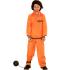 Disfraz de Convicto Infantil – Mono Naranja de Preso para Niños