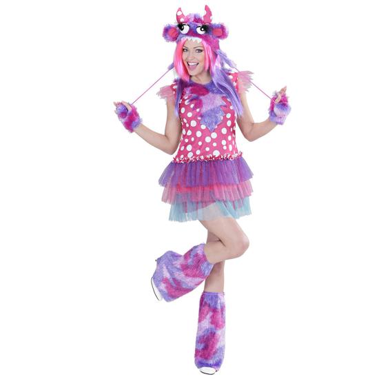 Disfraz de Monstruo Morado  adulta