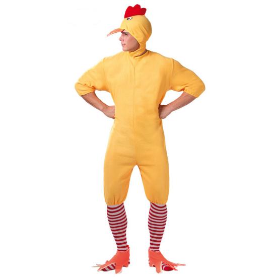 Disfraz de Pollito Corral para adultos **