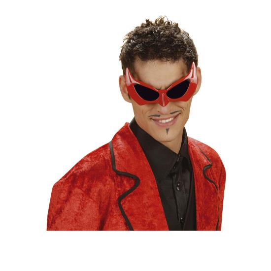 Gafas de diablo rojas