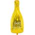 Globo de foil botella "Happy New Year" (32x82 cm)