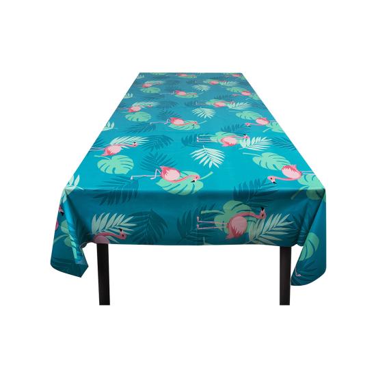 Mantel de flamencos azul - Flamingo Party