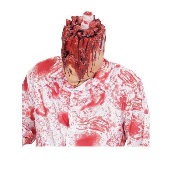 Máscara cabeza decapitada