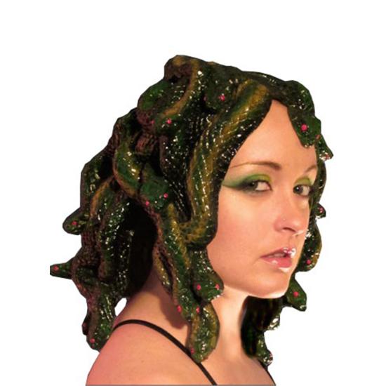 Peluca de medusa esculpida