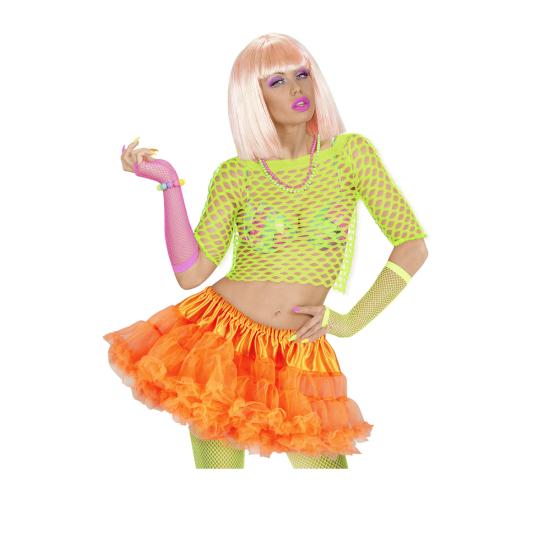 Tutú naranja neón mujer