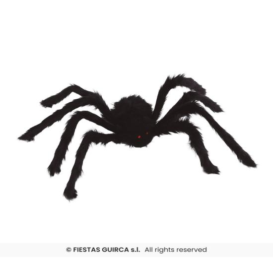 Araña negra, 70 cms.
