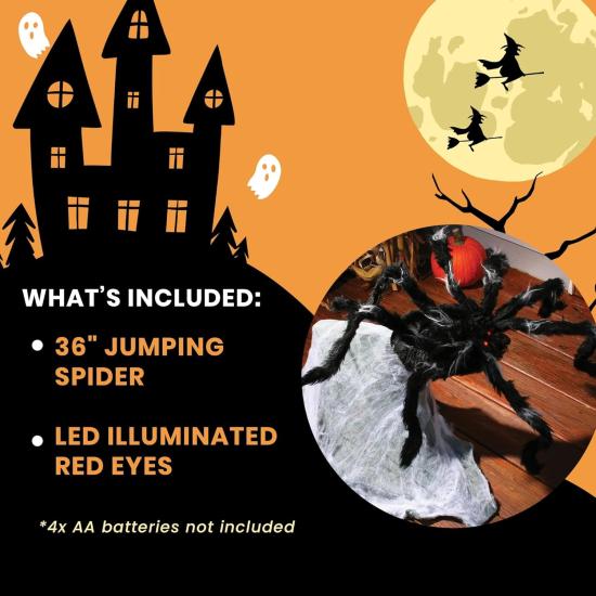 Araña saltadora gigante (91 cm)