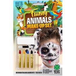 Base de maquillaje de dálmata + 4 lápices en blíster