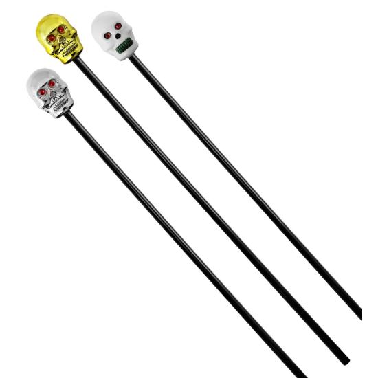 Bastón Calavera de 80 cms con sonido