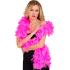 Boa pluma fucsia lujo 1,80 mts 50 gramos IRIDISCENTE