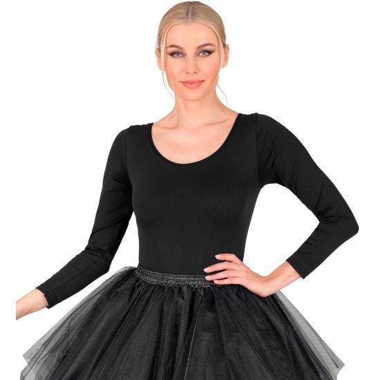 Body para mujer Negro