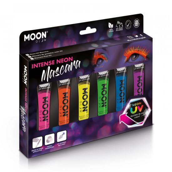 Caja de rímel neón UV