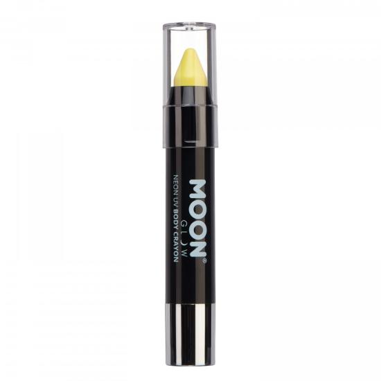 Caja pastel de crayones corporales UV de neón