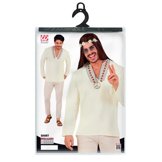 Camisa Hippie para Hombre - Estilo Años 60 y 70