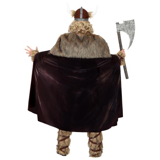 Capa para Disfraz Marrón con Cuello Peluche 1250cms