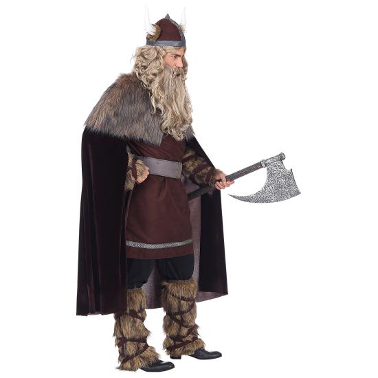 Capa para Disfraz Marrón con Cuello Peluche 1250cms