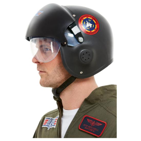 Casco Piloto de Combate Top Gun Lujo