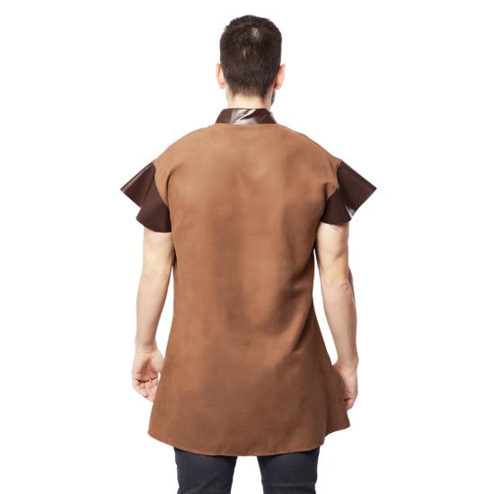 Chaleco Medieval Marrón para adultos