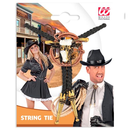 Corbata Vaquera Bolo Cowboy - Widmann