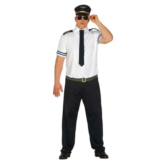 Disfraz  Piloto Low Cost adulto