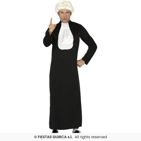 Disfraz 3 en 1 Juez, Cura y Estudiante adulto