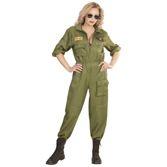 Disfraz Piloto de Combate Instructora Top Gun para Mujer