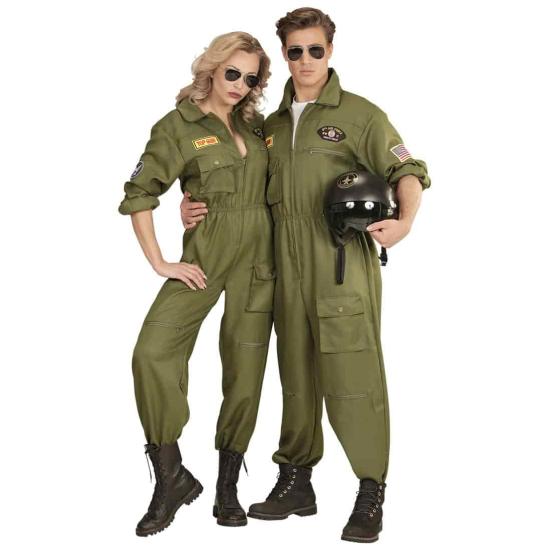 Disfraz Piloto de Combate Instructora Top Gun para Mujer