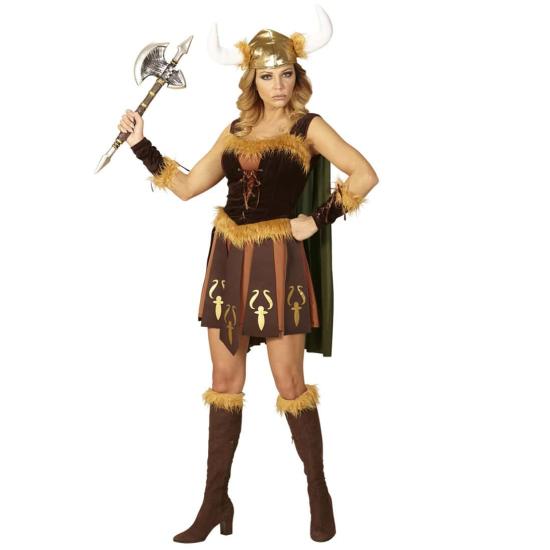 Disfraz adulta Vikinga Guerrera Valhalla.
