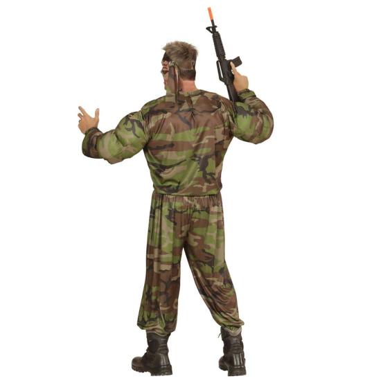 Disfraz Solldado Jhony Rambo para adulto